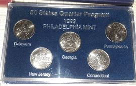 1999 50 State Quarter Program Philadelphia Mint 