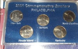 2001 Commemorative Quarters Philadelphia  