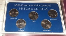 2002 Commemorative Quarters Philadelphia 