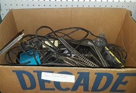 HO Train Set with Cars, track and extra Parts 