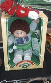1984 Cabbage Patch Doll with extra Out fit 