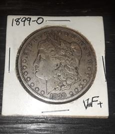1899 O Silver Dollar VF+