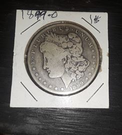 1899 - O Silver Dollar 