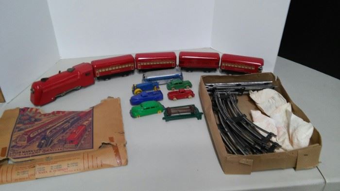 Louis Marx Train set and more