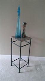 Marble top display table and more