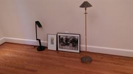 Quataert lighthouse photograph and Modic print with lighting