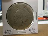 1922 Peace Silver Dollar