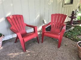 Adirondack chairs