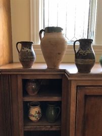French Oil /Wine Urns 