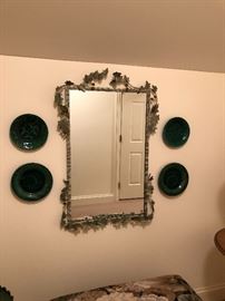 Metal Painted  Frame Mirror 