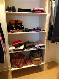 Mens Clothing,  Size Large, Ties, Shoes,  Hat Boxes