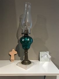 ANTIQUE OIL LAMP