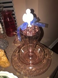 PINK VASELINE GLASS