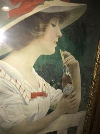 ORIGINAL COCA COLA POSTER CIRCA 1900S