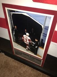 AUTHENTIC HOCKEYTOWN YZERMAN JERSEY SIGNED WITH COA