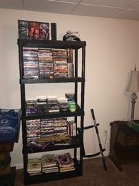 TON OF CDS, DVDS AND MAGAZINES