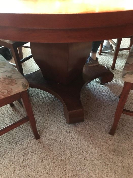 Gorgeous Pristine Condition Antique Table and Chairs