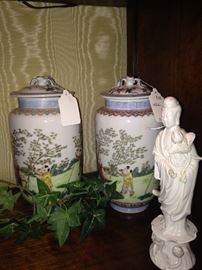 Asian ginger jars