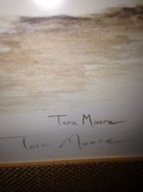 Signed by artist Tara Moore (350/800)