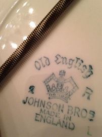 Johnson Bros. "Old English" - English china