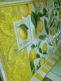 Large lemon tray