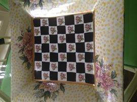 MacKenzie-Childs square plate