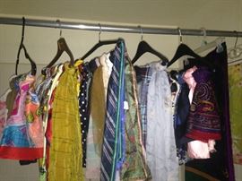 Huge array of scarves