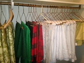 Great assortment of table cloths