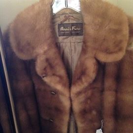 Mink jacket  by Annis Furs (sleeve as is)