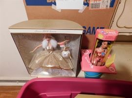 Holiday Barbie Dolls