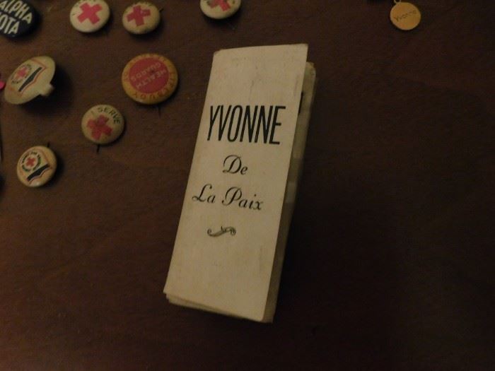 Old Yvonne De La Paix Risque Card