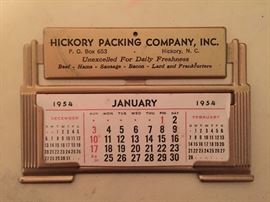 Vintage Advertising Calendars