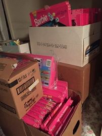 Barbie Outfits in Boxes