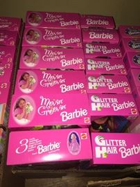 Examples of Barbie Dolls