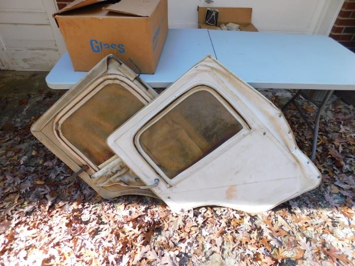 Vintage Jeep Doors