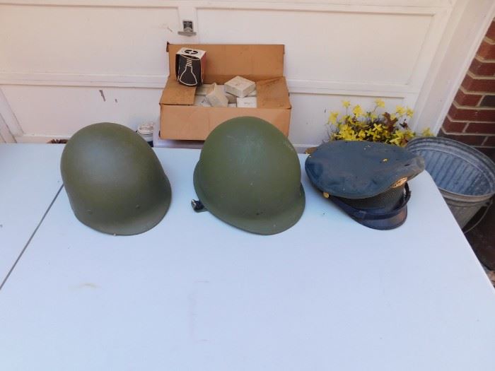 U.S. Military Helmet and Liner