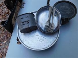 U.S. Mess Kit, Flatware and Cookware