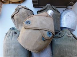WW2 USMC Cross Flap Canteen