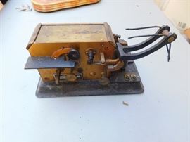 Bunnell Telegraph Pen Register