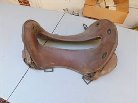 Old U.S. Cavalry Saddle Seat