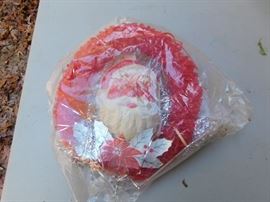 Vintage Santa Display