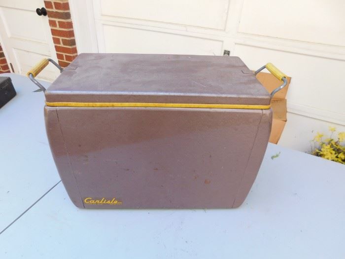 Vintage Carlisle Metal Cooler