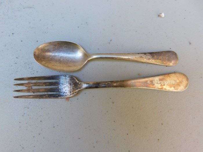 Bell System Marked Flatware