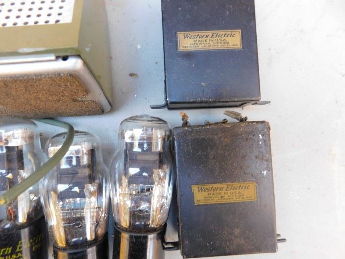 Old Western Electric Electronic Parts
