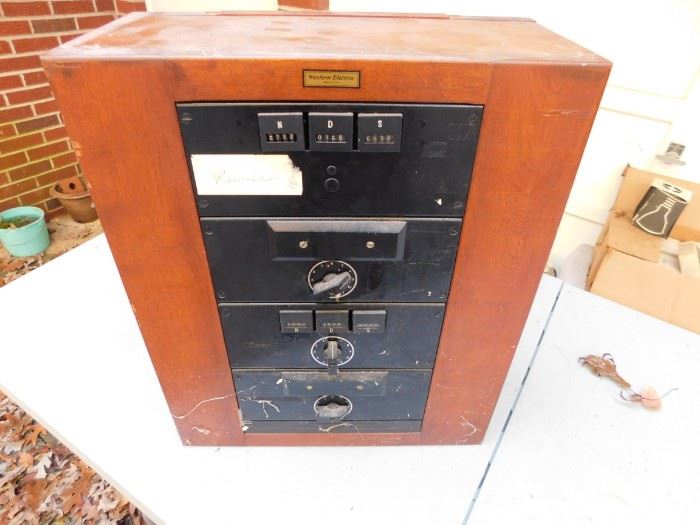 Western Electric Control Panel