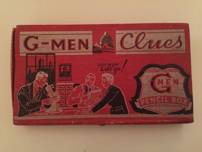G-Men Pencil Box