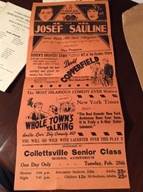 Old Collettsville Senior Class Broadside