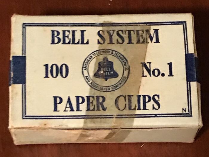 Bell System Paper Clips