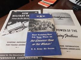 WW2 Military Brochures/Ephemera(Studebaker) 