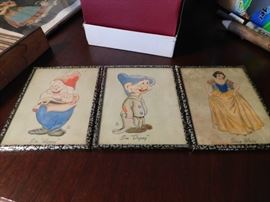 Small Snow White Prints